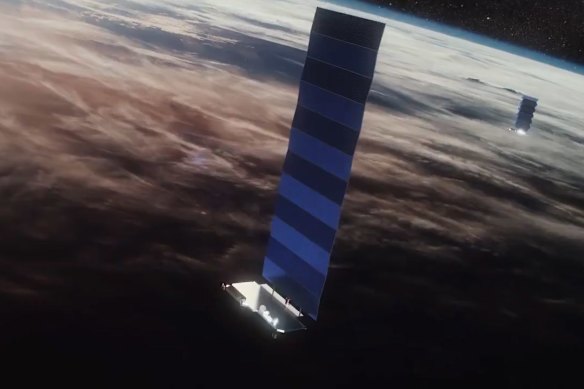 Scientists believe the space junk was a SpaceX starlink satellite. 
