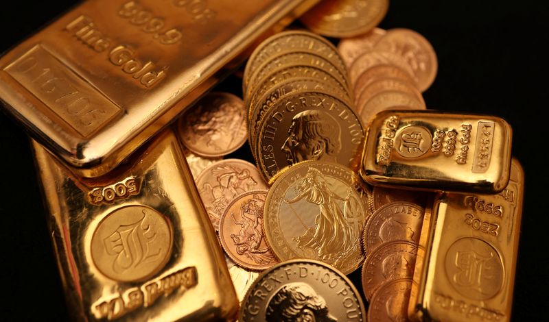 Gold, silver climb as US yields fall on softer retail sales