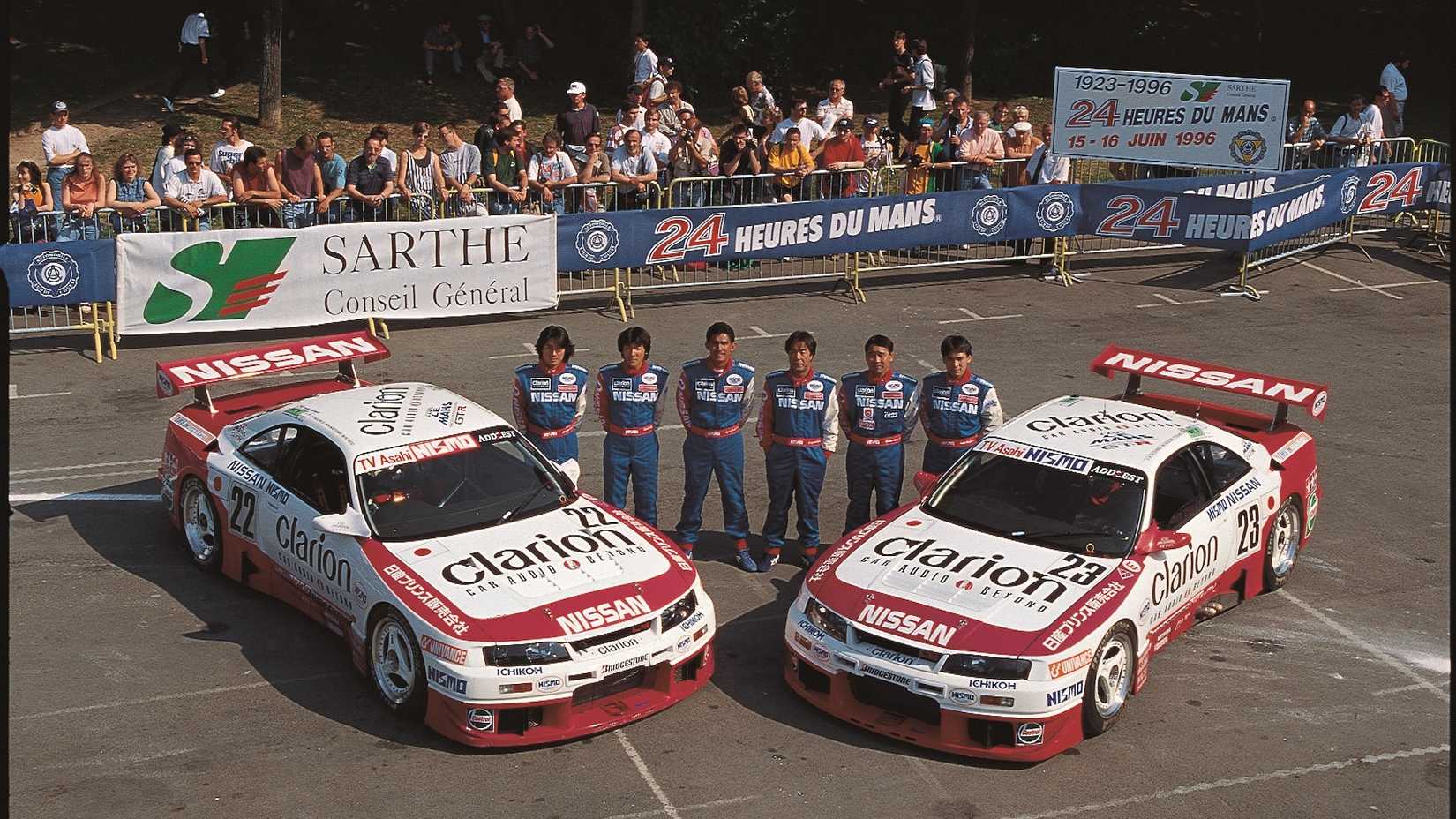 Nissan 1996 Le Mans Race Cars 