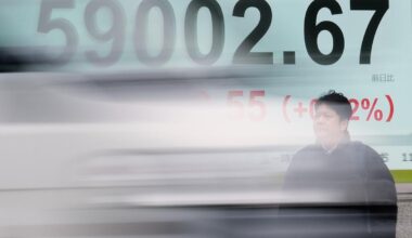 Asian shares mostly rise after Nvidia earnings beat expectations