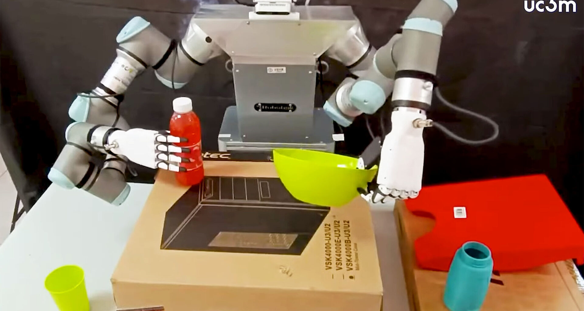 Robots learn to coordinate both arms for safer home assistance