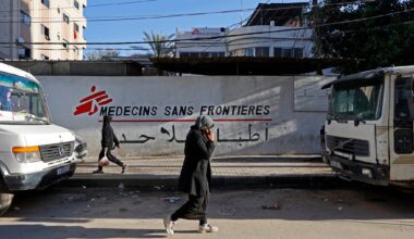 Doctors Without Borders suspends activities at Gaza hospital due to presence of gunmen