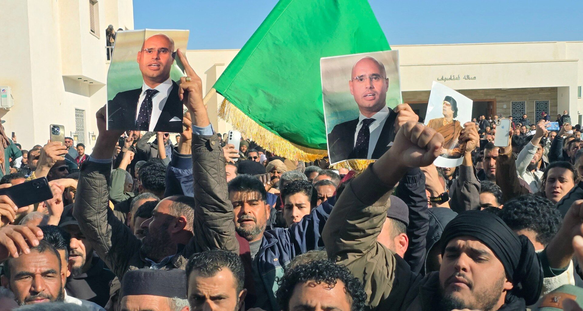 Thousands gather in Libya for funeral of Saif al-Islam Gaddafi | Muammar Gaddafi News