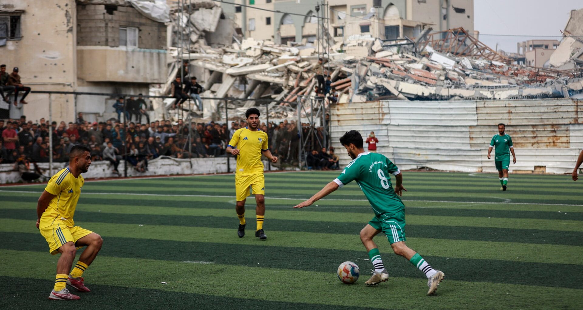 Soccer returns to war-torn Gaza with first organized tournament in over two years