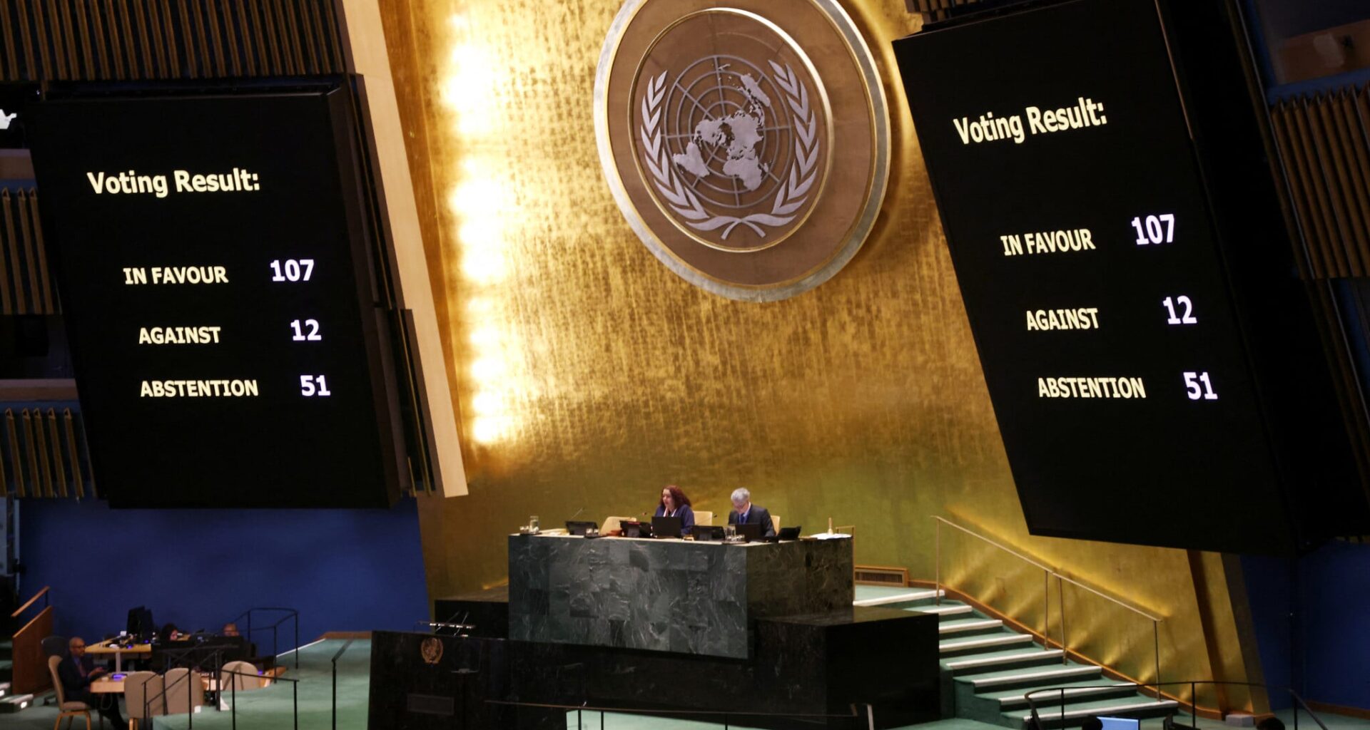 Israel backs United Nations vote voicing support for Ukraine, as US abstains