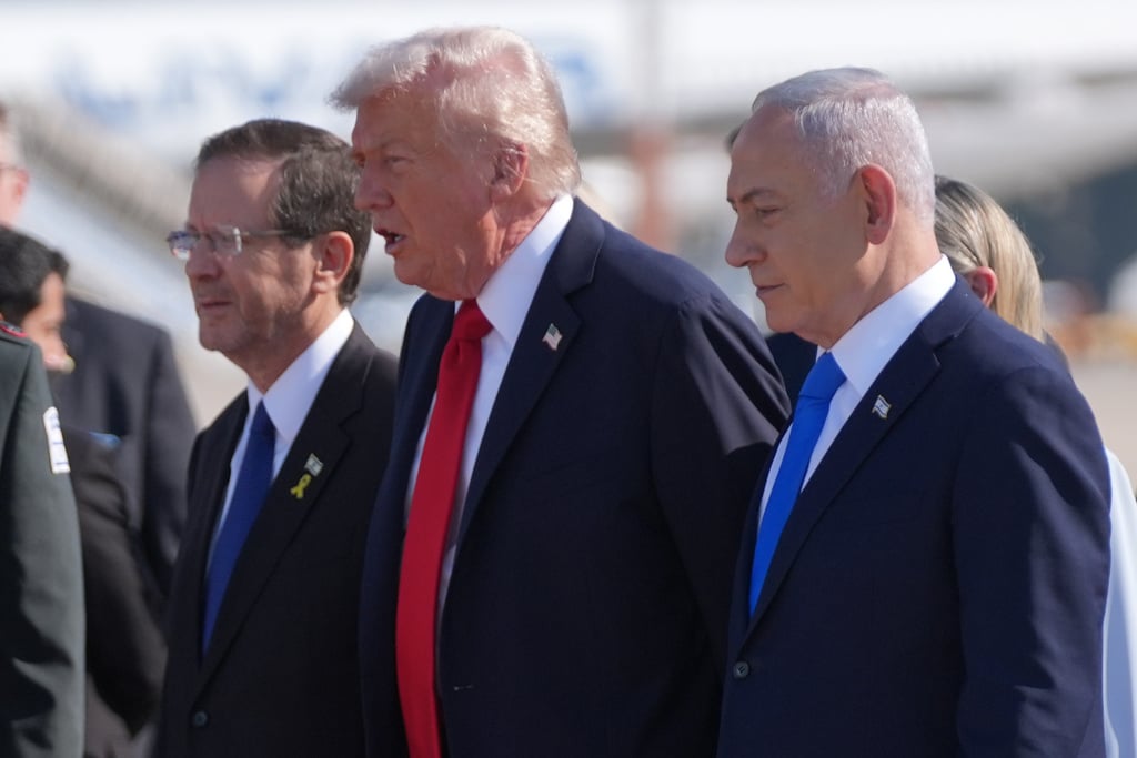 Trump says Herzog should be ‘ashamed of himself’ for not pardoning Netanyahu