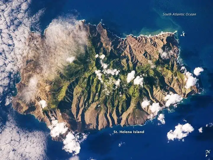 Aerial View Of St. Helena Island