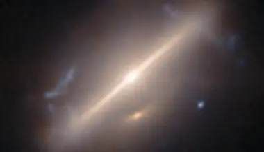 An anomaly from Hubble’s archive - Merging galaxies 1