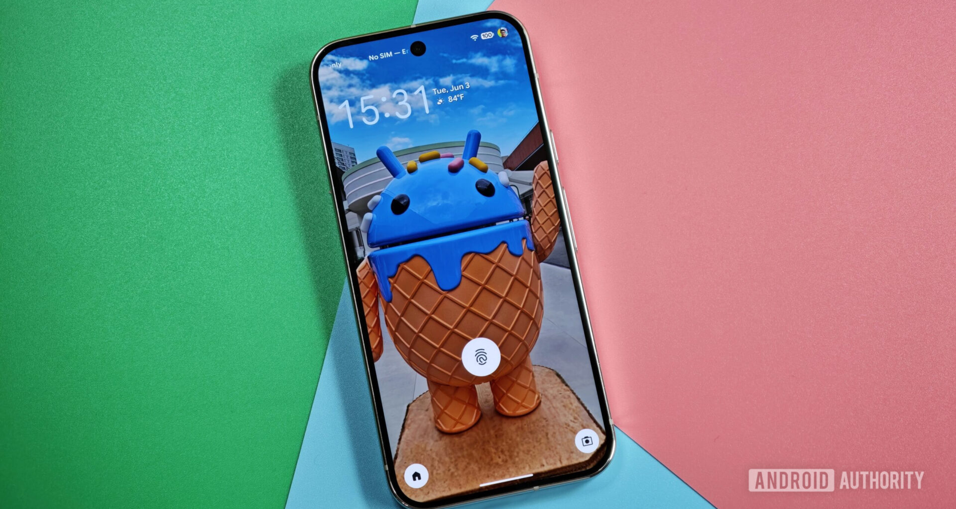 Android 16 QPR1 lock screen on a Pixel 9 Pro