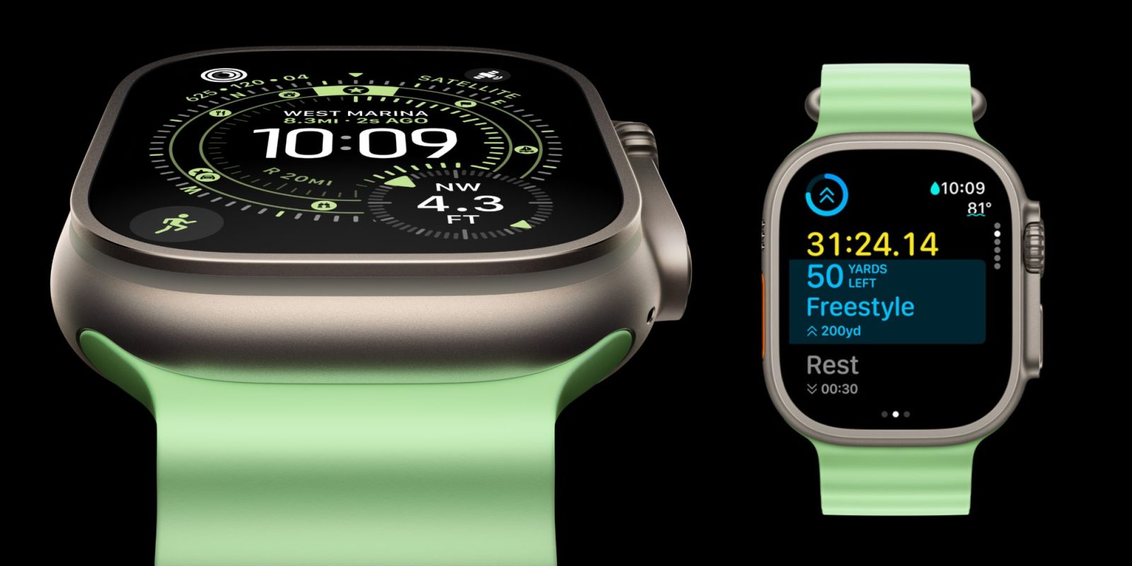 A close up of a smart watch