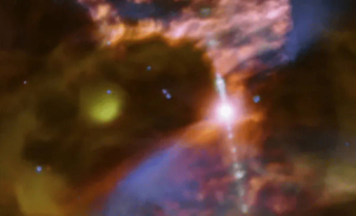 Astronomers Capture Rare Moment Neutron Star Engulfs Baby Star In Stunning Space Photo