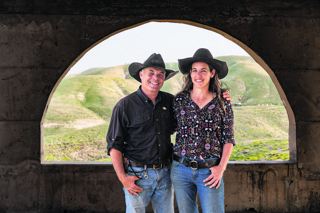 רותי וחיים מן, בעלי החווה