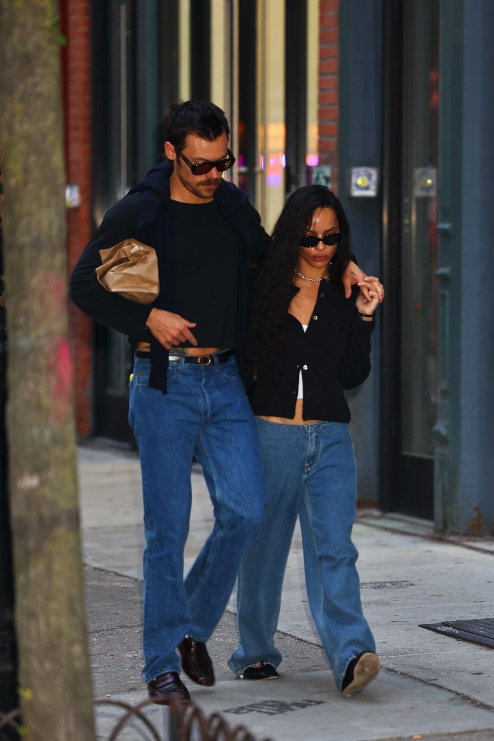 Harry Styles and Zoë Kravitz Test Out the LA Couple Lifestyle