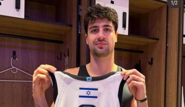 'I feel like I’m playing together with the people of Israel on the court