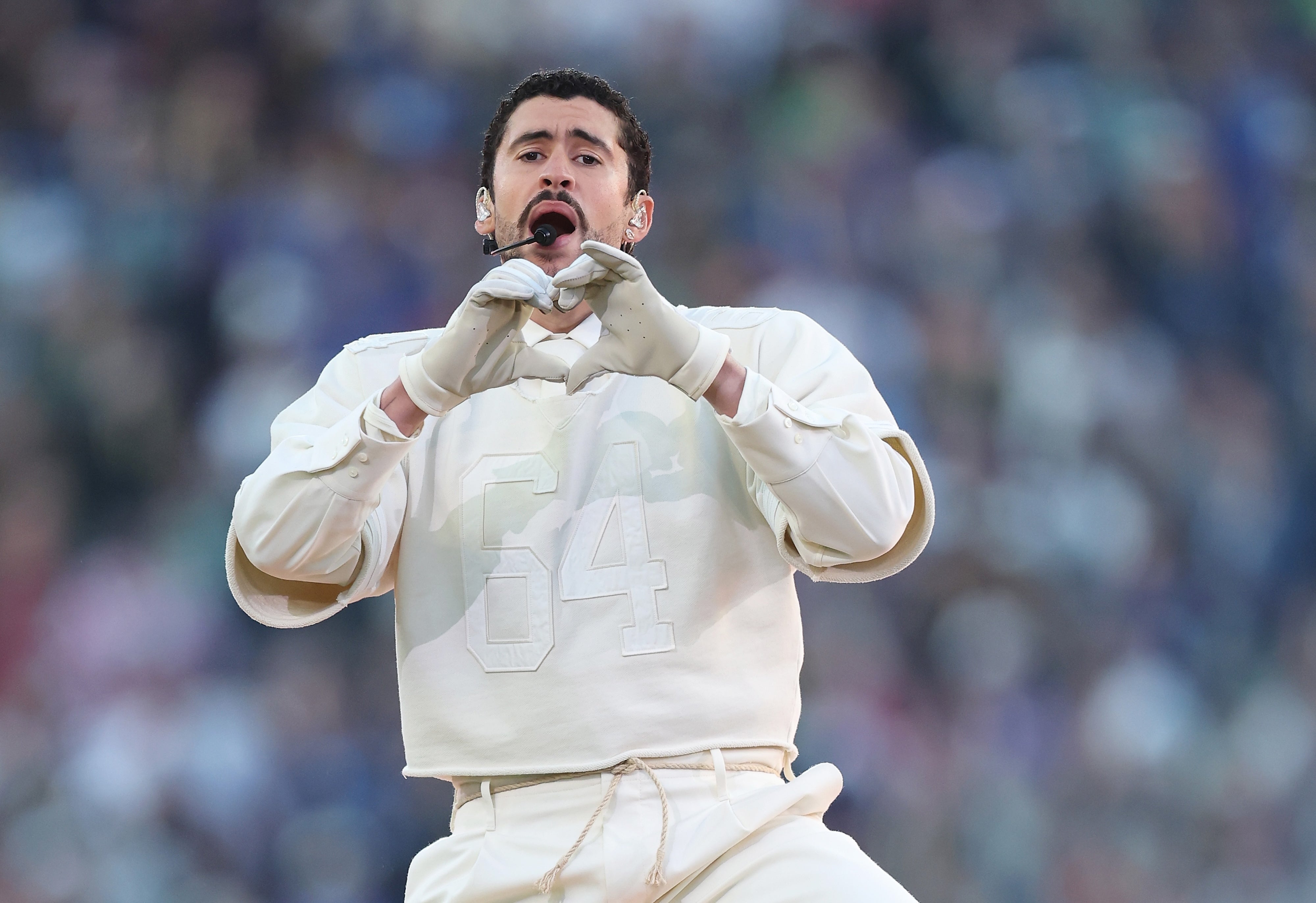 Bad Bunny delivered a show-stopping halftime performance at the 2026 Super Bowl