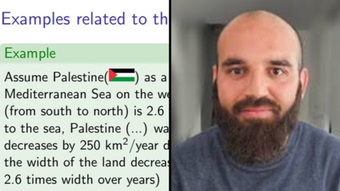 Outrage after US college assignment asks, 'At what rate is Israel conquering Palestin