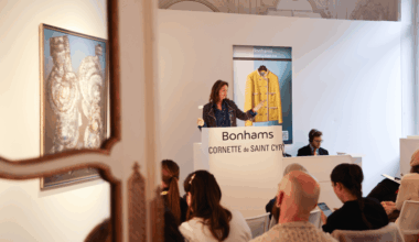 Inside the Chanel sale at Bonhams Cornette de Saint Cyr in Paris on Feb. 19.