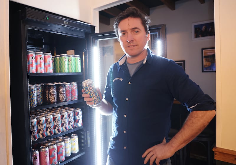 Bob Coggins of White Hag Brewery in Ballymote, Co Sligo. Photograph: Bryan O’Brien
