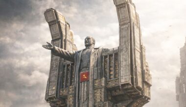 The first concept art for 'Deep Red.'