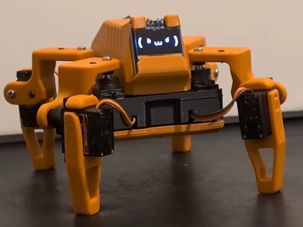 Build Your Own Quadruped Robot for Under $60