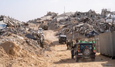 Map shows UAE-planned compound for Palestinians in Israeli-held south Gaza