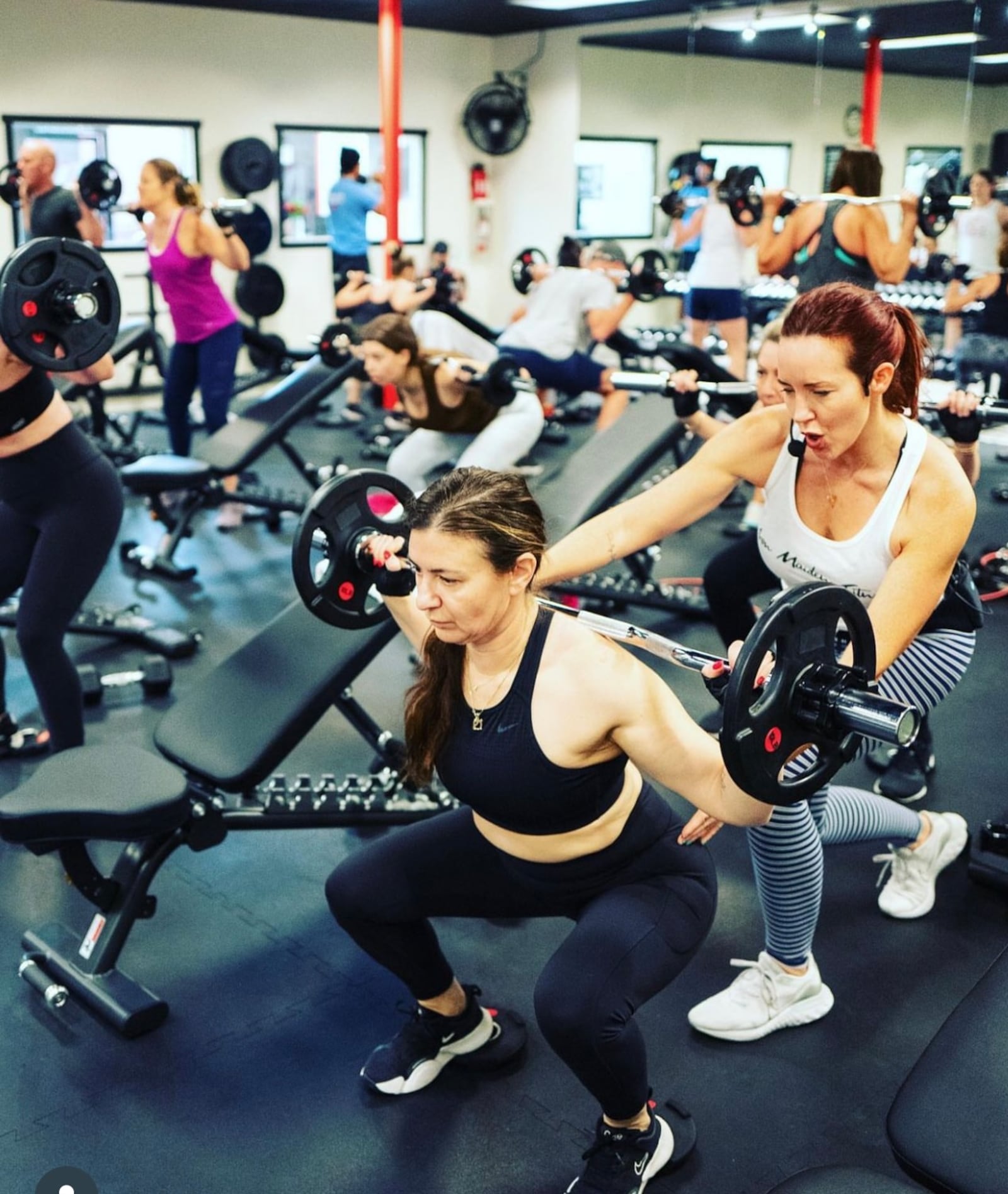 Participants and coaches of The Iron Method