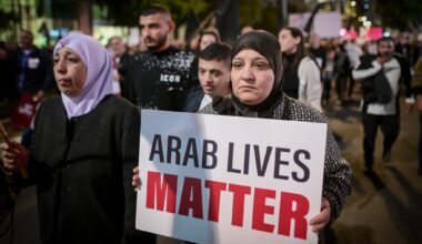 Arab community leads protest convoys throughout country over rampant deadly crime