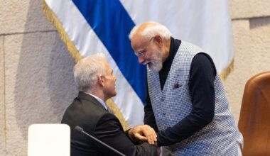 With Modi in Knesset, Opposition boycott PM's speech over exclusion of High Court chief