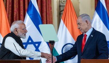 Departing Israel, Modi says there's 'no place for terrorism,' praises Gaza peace plan