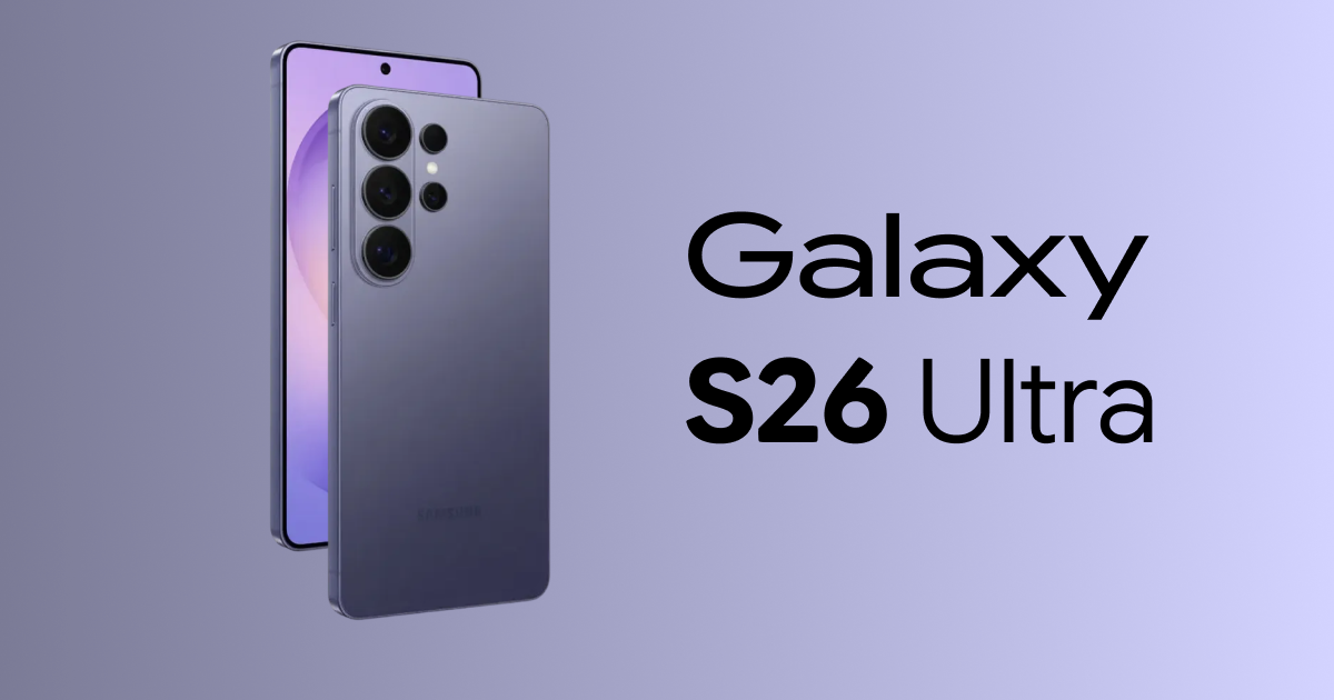 Galaxy S26 Ultra in Cobalt Purple