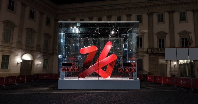 OMEGA Countdown Clock Marks 2026 Winter Olympics Opening - 조선일보