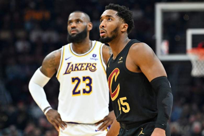 Donovan Mitchell, LeBron James, Lakers, Cavaliers