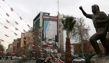 Map of Israeli targets goes up in Tehran