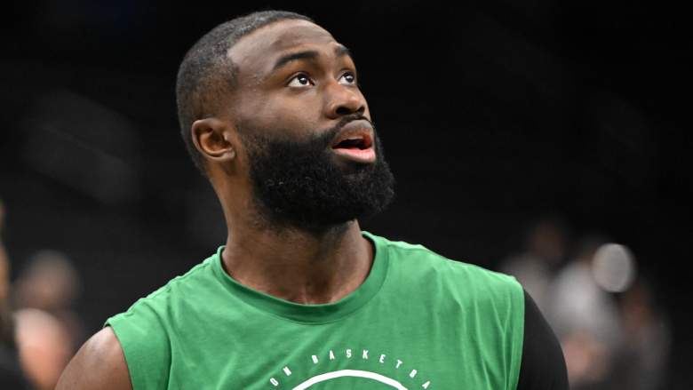 Jaylen Brown #7 of the Boston Celtics