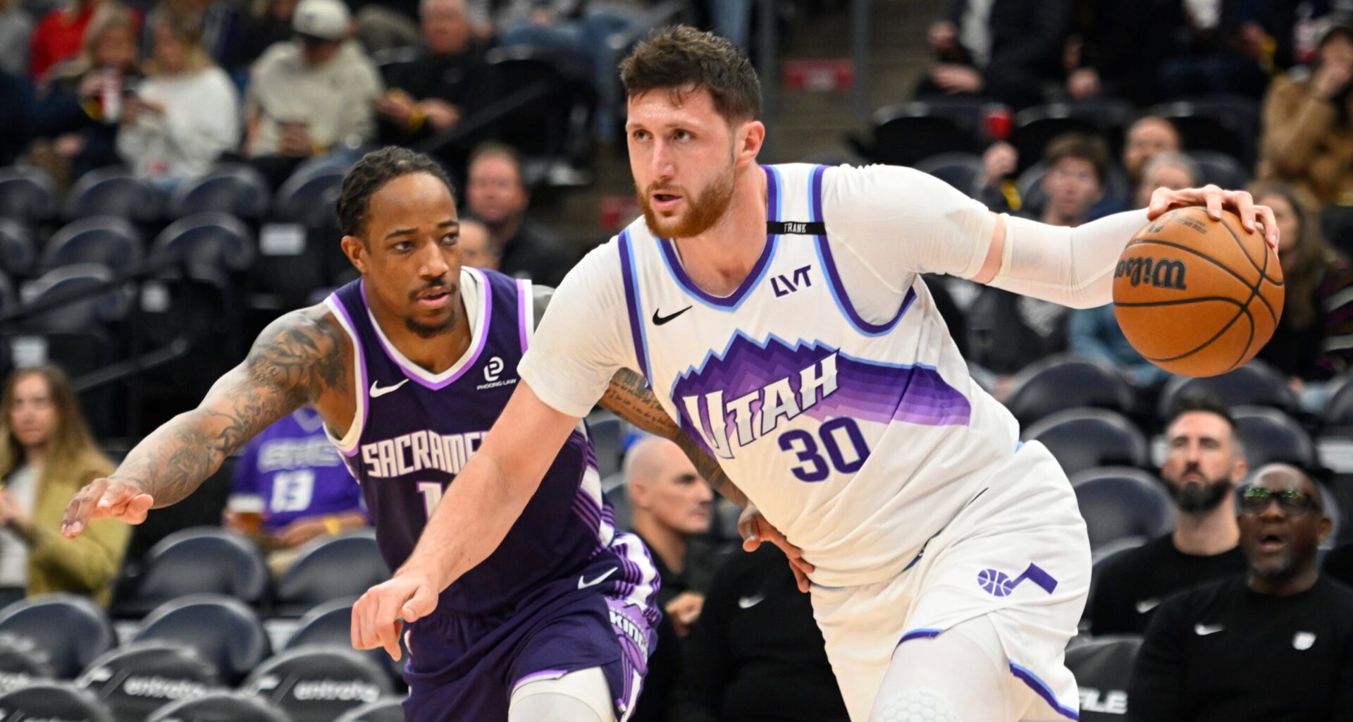 Utah Jazz most rebounds in a playoff game leaders