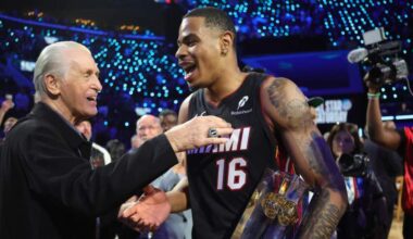 Miami Heat's Keshad Johnson Wins NBA Slam Dunk Contest