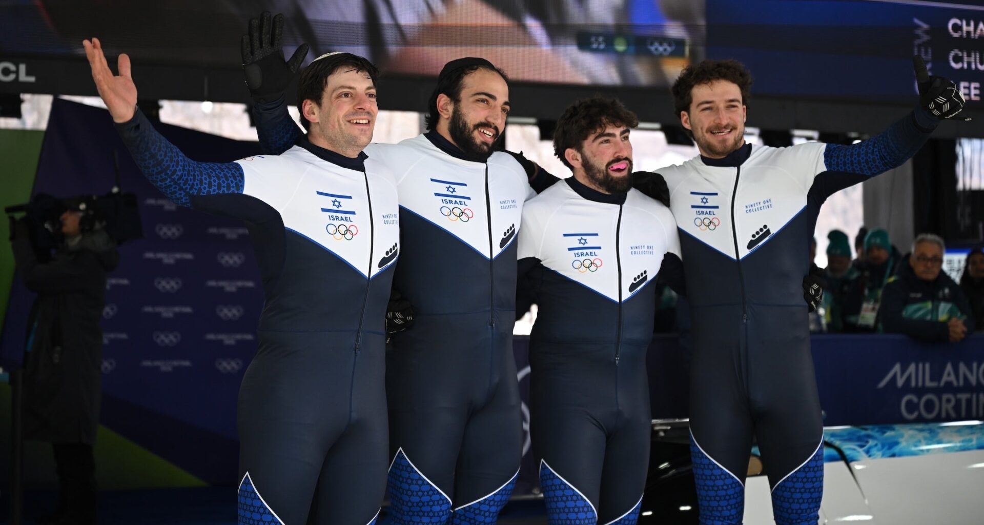 Israeli bobsled squad is disqualified from Olympics after trying to swap in Druze teammate