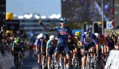 Wind graphs and energy gels: What it takes to win an early-season bike race