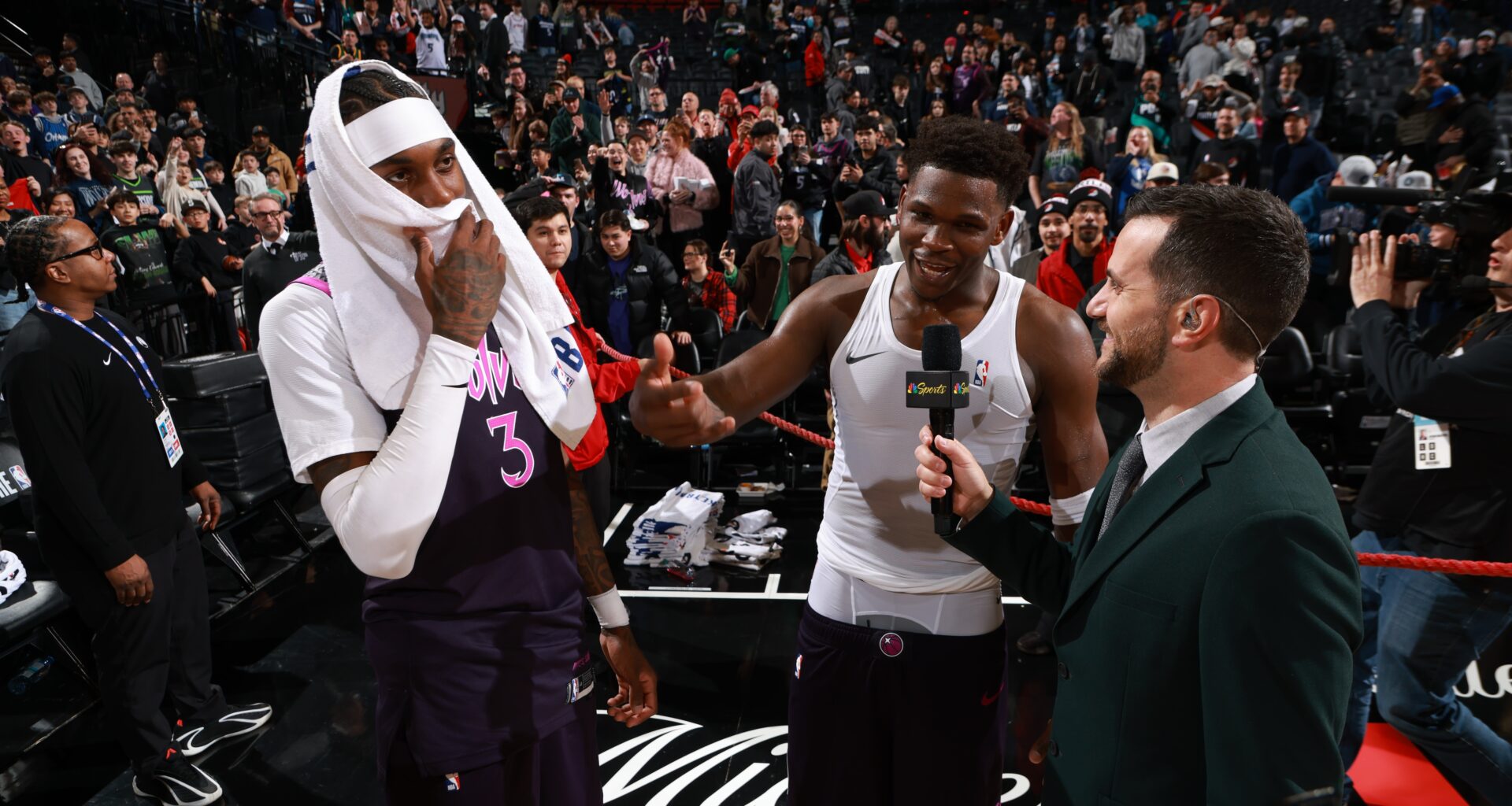 Anthony Edwards scores 34, Timberwolves beat the Trail Blazers 124-121 - NBA