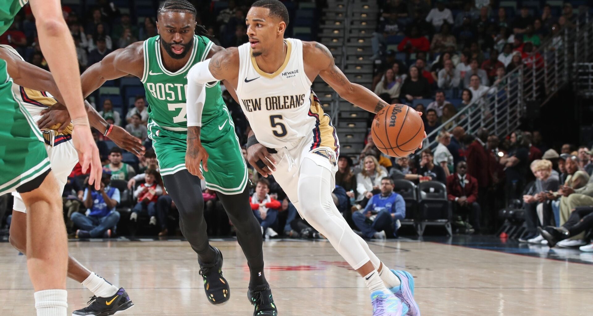 Dejounte Murray's 15 key numbers after trade to Pelicans