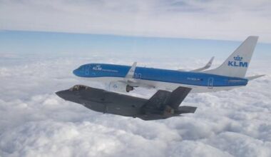 Why did F-35 jets escort a KLM flight? New footage emerges