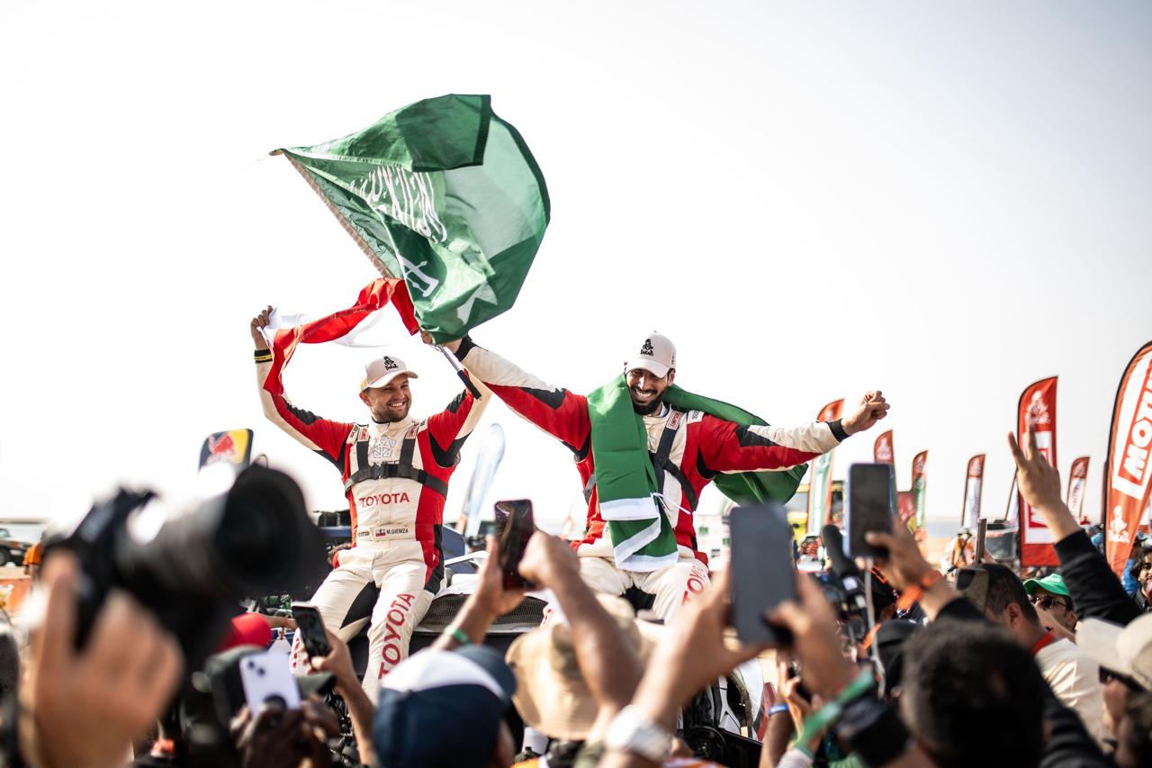 Hassan Jameel completes his first Dakar Rally