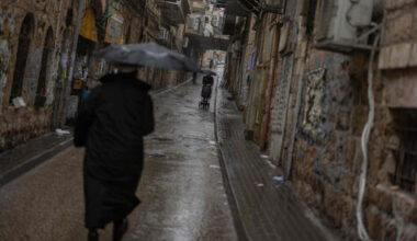 rain across Israel, flood risk near Dead Sea as temperatures dip be