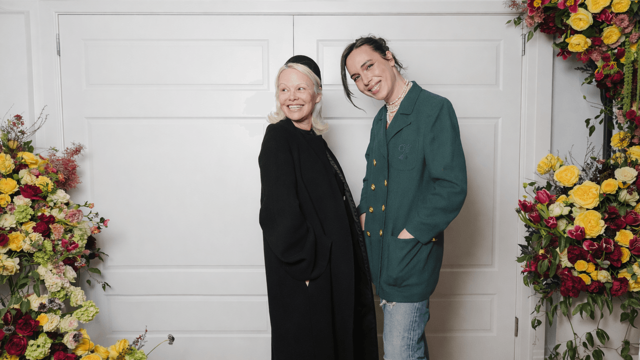 Pamela Anderson Reflects on Inner and Outer Beauty with Vogue100 and Sonsie