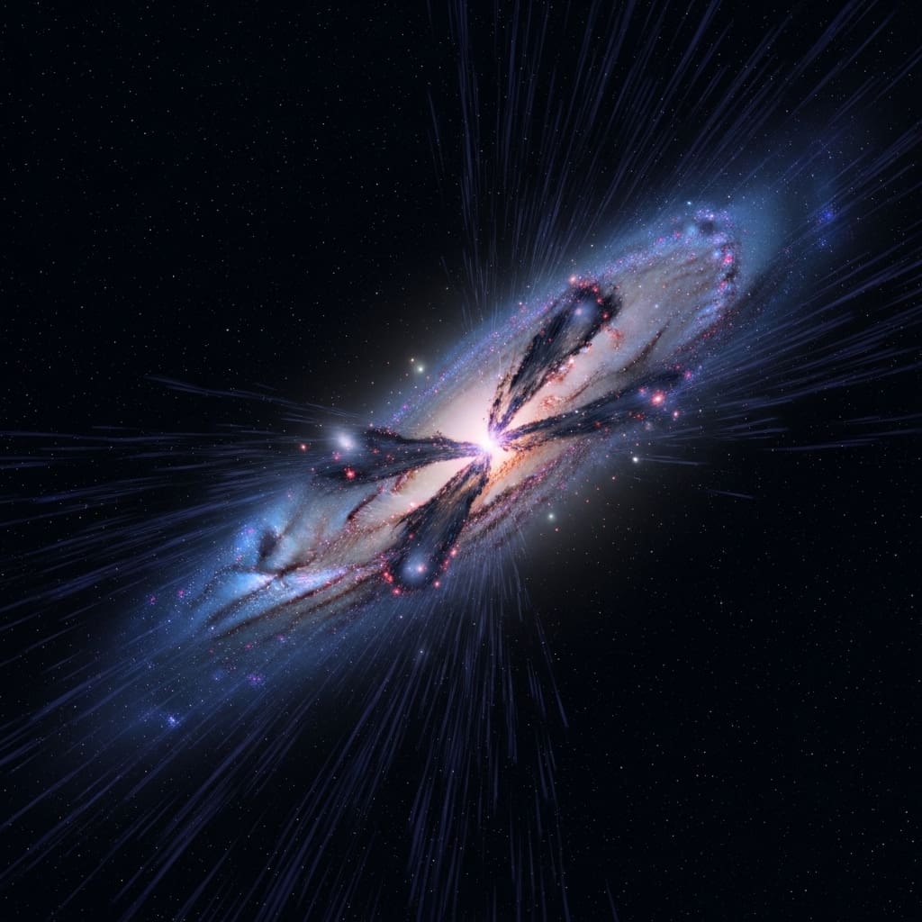 Webb Telescope Reveals Galactic Winds Halting Star Formation at 4000km/s