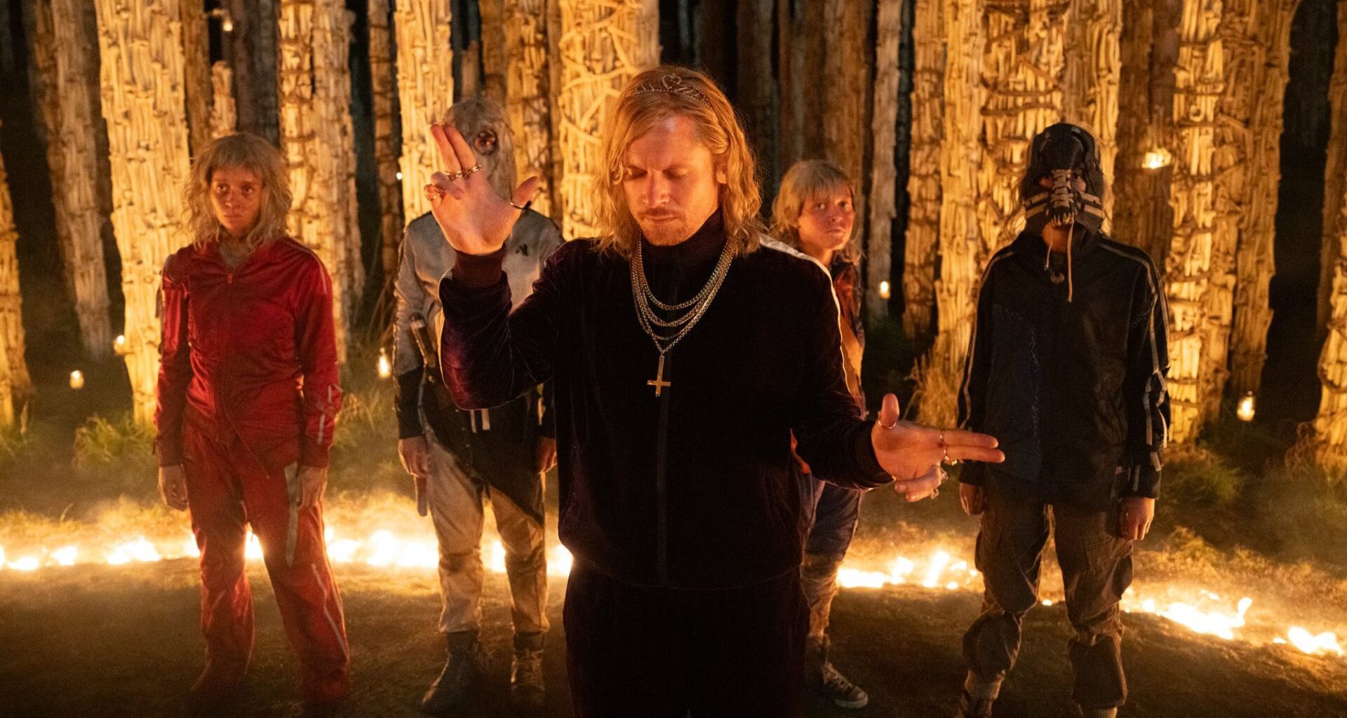 Jack O'Connell and the Jimmies in 28 Years Later: The Bone Temple