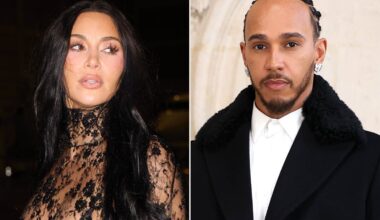 Kim Kardashian Dares to Bare in Lace amid Dating Rumors with Lewis Hamilton