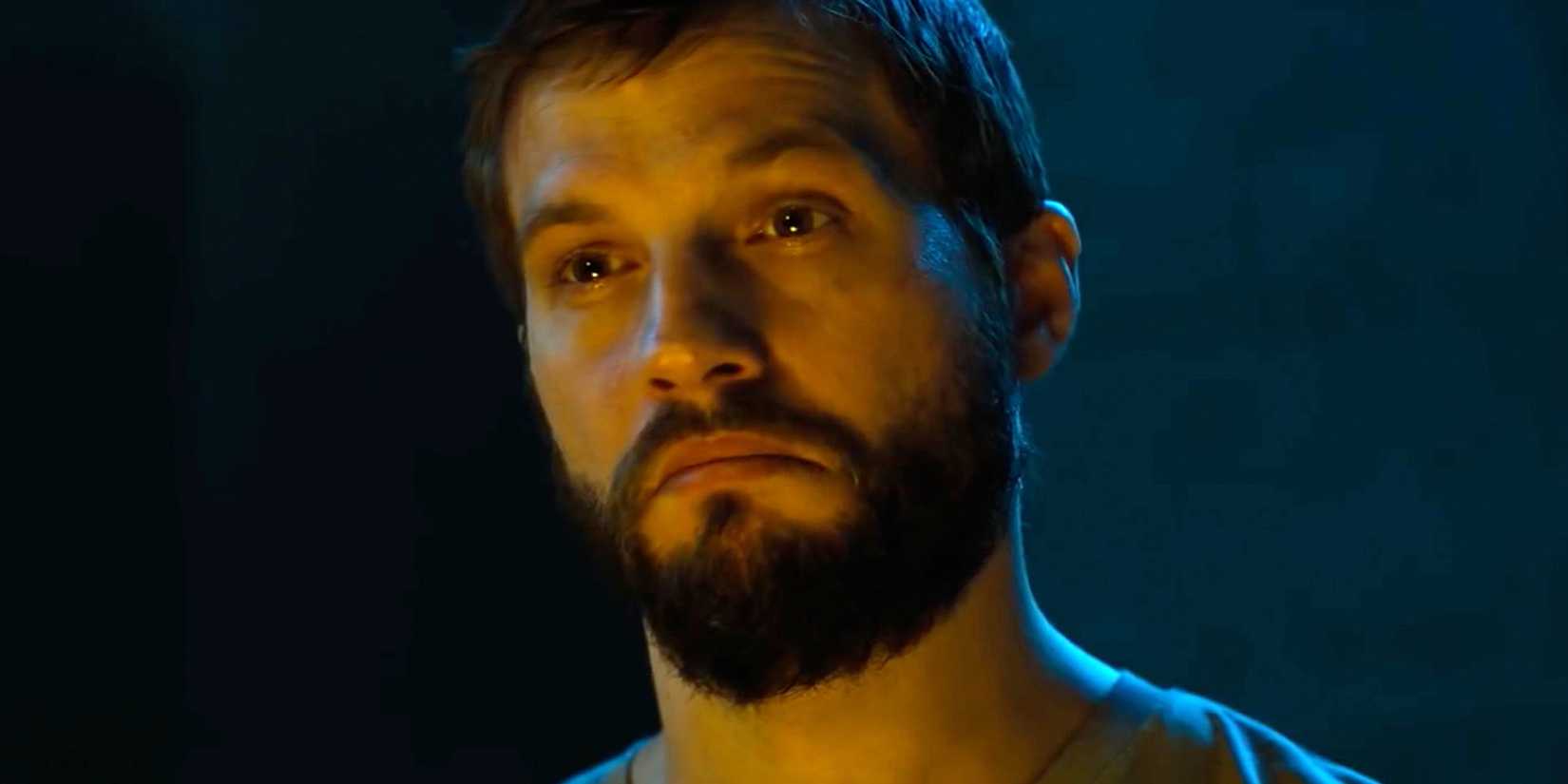 A close-up of Logan Marshall-Green in Upgrade (2018)