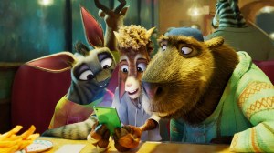 'GOAT,' from left: Hannah (voice: Sherry Cola), Will Harris (voice: Caleb McLaughlin), Daryl (voice: Eduardo Franco), 2026. © Sony Pictures Releasing / courtesy Everett Collection