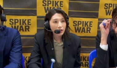 Kim Yeon-koung's Neck Cramp During Spike War Final - 조선일보